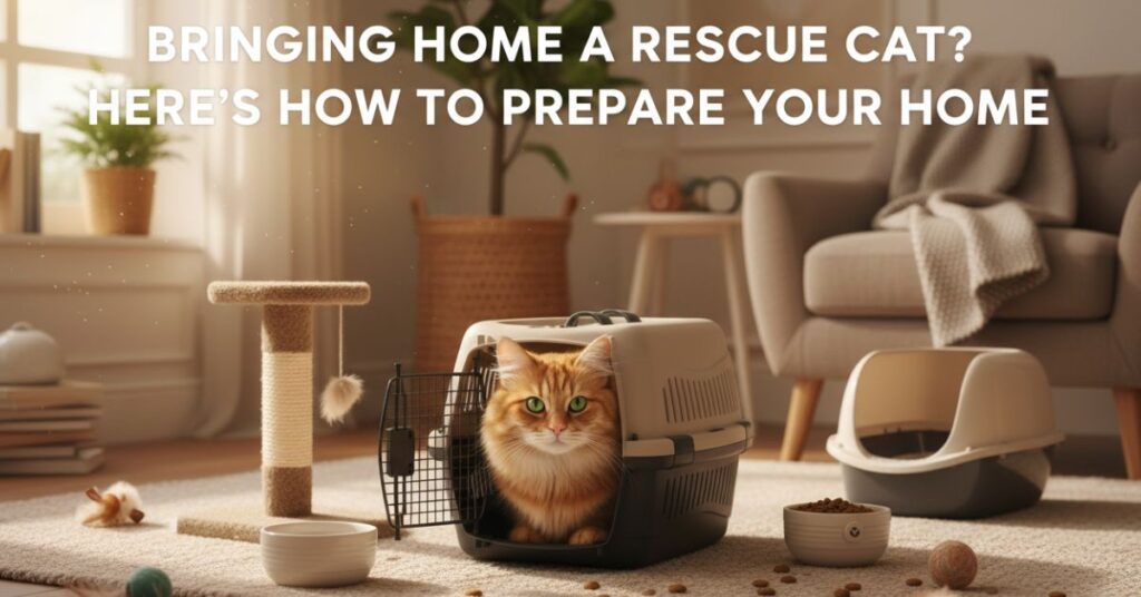 Bringing Home a Rescue Cat