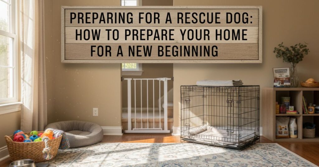 Preparing for a Rescue Dog
