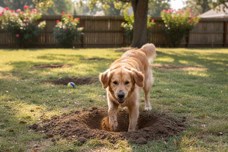 Why Dogs Dig in the Yard