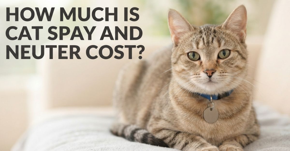 How Much Is Cat Spay and Neuter Cost
