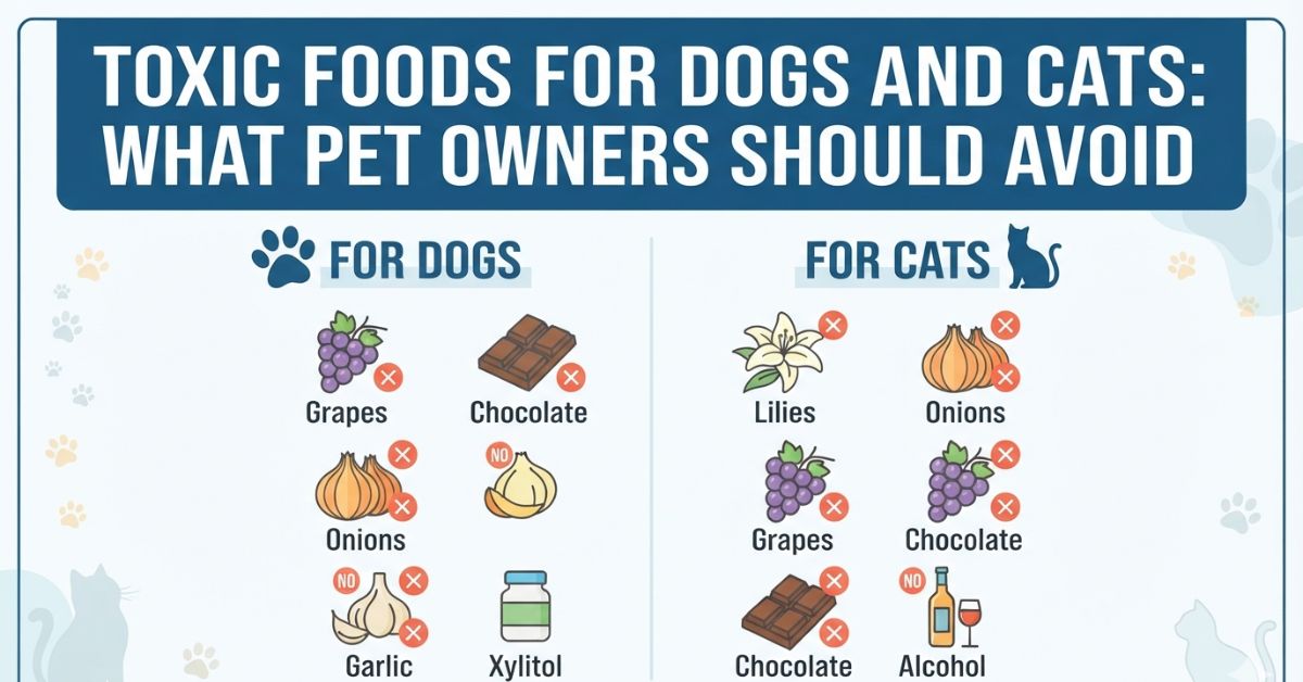 Toxic Foods for Dogs and Cats